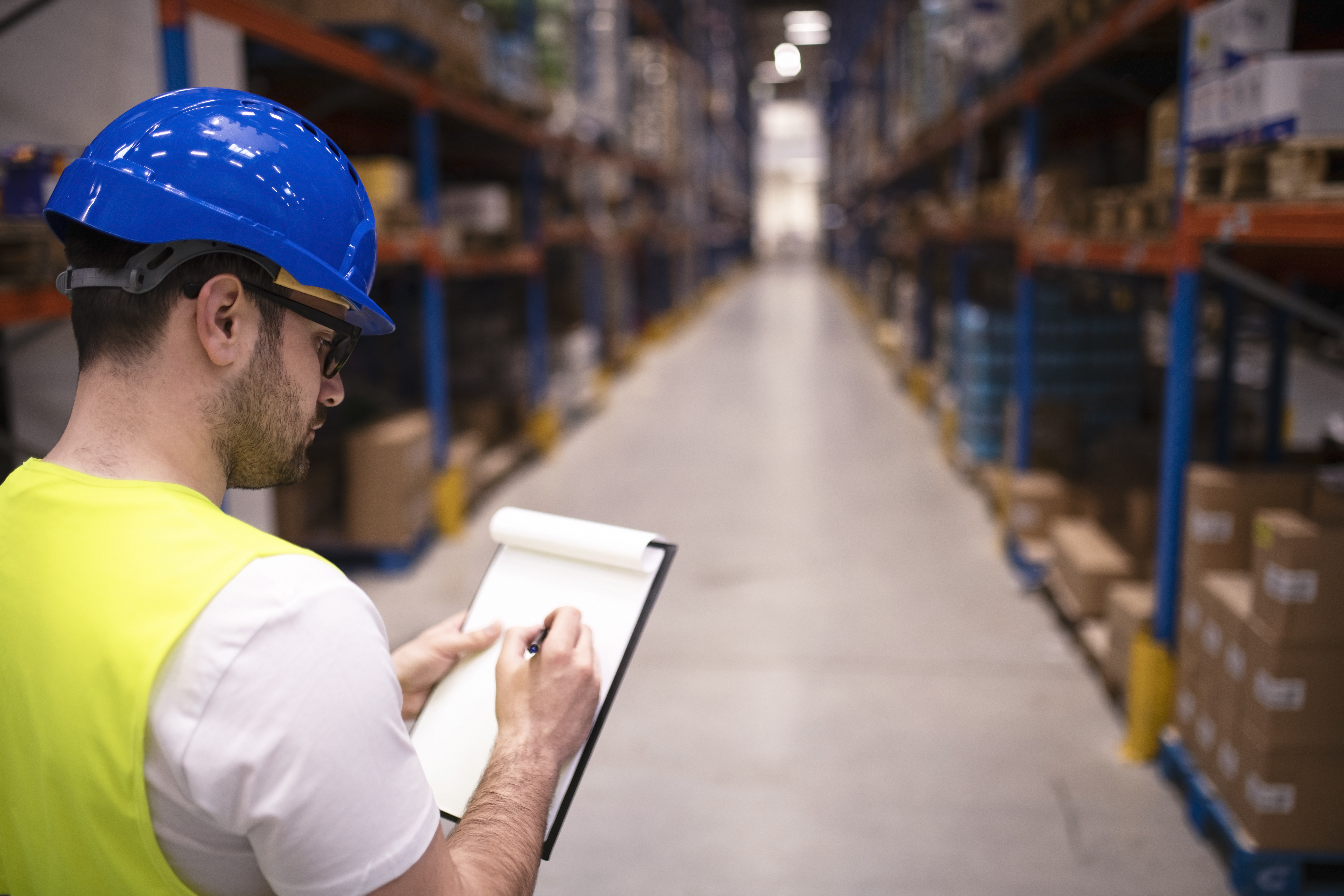 Customs ready warehouse with bonded cargo storage and customs-controlled inspection area